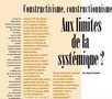 Constructivisme et constructionisme social. Aux limites de la systémique ?
