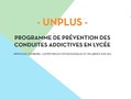 UnPlus. Programme de prévention des conduites addictives en  ... Image 1