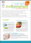 Santé environnement. 3e plan national 2015-2019. Les nouvell ... Image 1